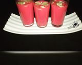 A picture of step 4 of Watermelon and banana juice.