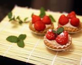 手工果醬系列♫卡士達鮮草莓塔❤快速草莓卡士達醬作法的食譜步驟6照片