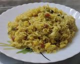 A picture of step 6 of Vegetable Pulao.
