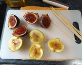 Foto del paso 1 de la receta: Aperitivo de higos y brevas con jamón