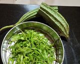 A picture of step 5 of Stuffed Bell Pepper fritters with ridge gourd (turiya) chutney.