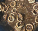 Foto del paso 3 de la receta: Radiatore con calamar encebollado
