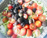 Foto del paso 5 de la receta: SALSA DE TOMATITOS CHERRY Y ACEITUNAS NEGRAS🍅🫒🌶🧄🍅🫒(para acompañar pastas secas) 🍜🍜