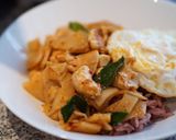รูปขั้นตอนการทำที่ 4 ของ ผัดพริกแกงไก่หน่อไม้ดอง+ไข่ดาว