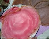 Foto langkah ke 3 dari resep Mille Crepes Roll.