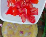 A picture of step 1 of Bread Omelette.