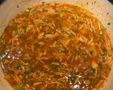 A picture of step 2 of Southwestern stuffed poblanos.