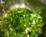 A picture of step 6 of Ringna no olo(kathiyawadi dhaba style).
