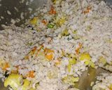 A picture of step 4 of Vegetable poha #CookWithManjulla.