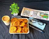 A picture of step 7 of Moong Dal Methi Masala Lachha Mathri - Tea Time Snacks.