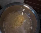 A picture of step 1 of Vermicelli Bhel.
