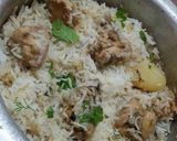 A picture of step 12 of White mayonnaise chicken biryani.