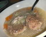 Foto del paso 5 de la receta: Sopa de fideos con “pilota”/sopa de galets