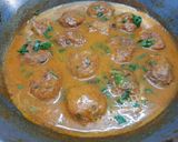 A picture of step 9 of Lauki kofta.