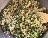 A picture of step 4 of Pea risotto.