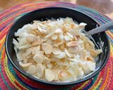 Foto del paso 4 de la receta: Yogurt con avena, manzana, frutos secos y semillas