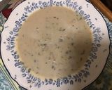 Une image de l'étape 9 de Velouté au foie gras et morilles fraîches.