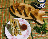 A picture of step 8 of Sweet Corn Sandwich.