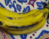A picture of step 2 of Banana dates shake.