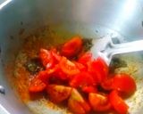 A picture of step 3 of South indian style ridge gourd chutney.