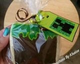 A picture of step 6 of Minecraft cookies with handmade treat tags.