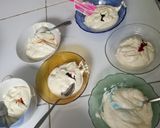 Foto langkah ke 5 dari resep Rainbow cake kukus lembut dan mudah.