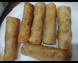 A picture of step 2 of Veg spring roll.