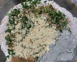 A picture of step 1 of થેપલા.
