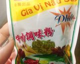 Hình bước làm 1 của món Bắp bò ngâm mắm