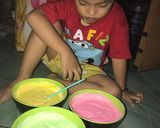 Foto langkah ke 3 dari resep Rainbow cake.