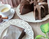 Foto langkah ke 1 dari resep Chocolate Pudding Daisy Puding Cokelat.