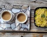 A picture of step 3 of Kanda Batata Poha.