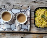 A picture of step 3 of Kanda Batata Poha.