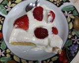 Foto del paso 7 de la receta: Vaini flan con crema y frutillas🍓