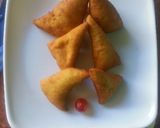 A picture of step 7 of Coconut Mahamri# author Marathon contest #.