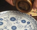 A picture of step 3 of Tangia Marrakchia.