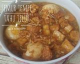 Foto langkah ke 6 dari resep Semur Tempe Tahu Telur.