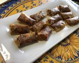 Une image de l'étape 13 de Croustillants de bricks aux dattes, amandes et miel.