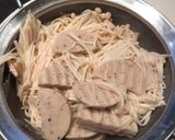 รูปขั้นตอนการทำที่ 1 ของ ลาบไก่ยอเห็ดเข็มทอง คีโต