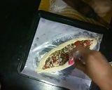 A picture of step 8 of Turkish Pide.