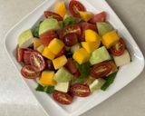 A picture of step 2 of Tri-Color Quinoa Fruit Salad.