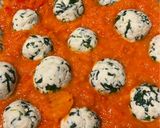Foto del paso 6 de la receta: Malfatti al Horno con Crema de Verduras