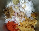A picture of step 2 of Bharla vanga(bharva baingan, stuffed bringal).