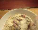 A picture of step 3 of Dry fruits samosa.