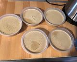 Une image de l'étape 4 de Crèmes desserts café aux amandes et agar agar.