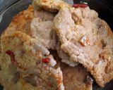 Bakonyi borda, kapros- túrós galuskával recept fázis 4 fotója