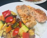Foto del paso 3 de la receta: Ratatouille y salmón a las Finas Hierbas!