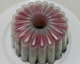 Foto langkah ke 5 dari resep Puding matcha mix 3 lapis.