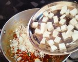 A picture of step 3 of Butter paneer masala BHURJI 😋.