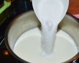 A picture of step 5 of Caramel Custard.